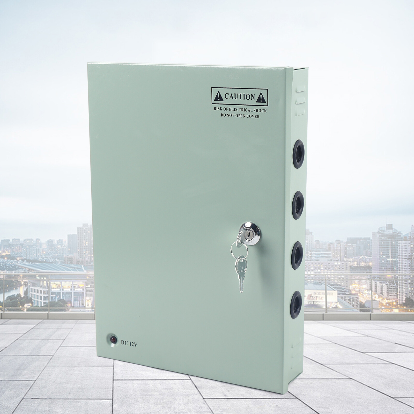 18Ch Channels Power Supply Distribution Box DC 12V 30A for CCTV Security Camera