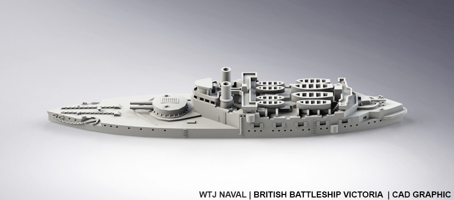 1:700 HMS Victoria