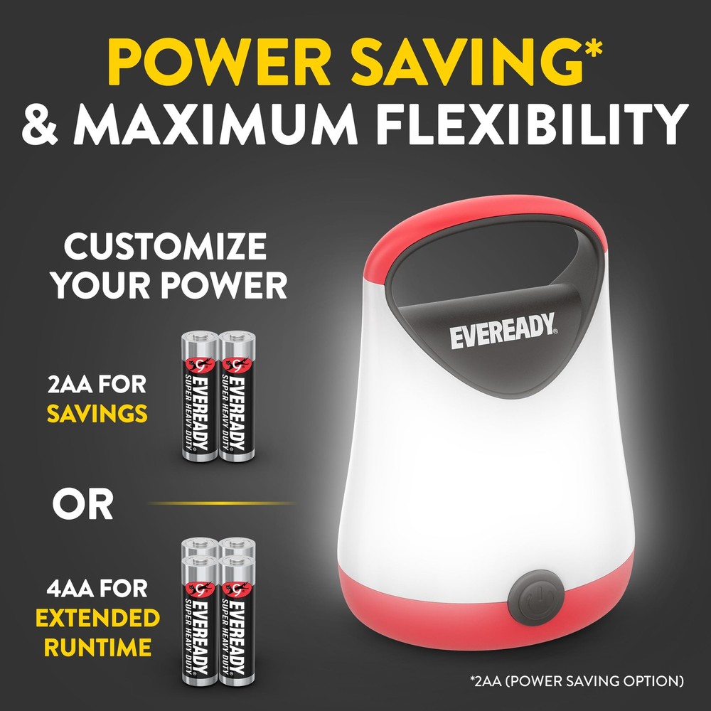 LED Camping Lantern, Bright Tent Light, WaterResistant, 100Hour Runtime