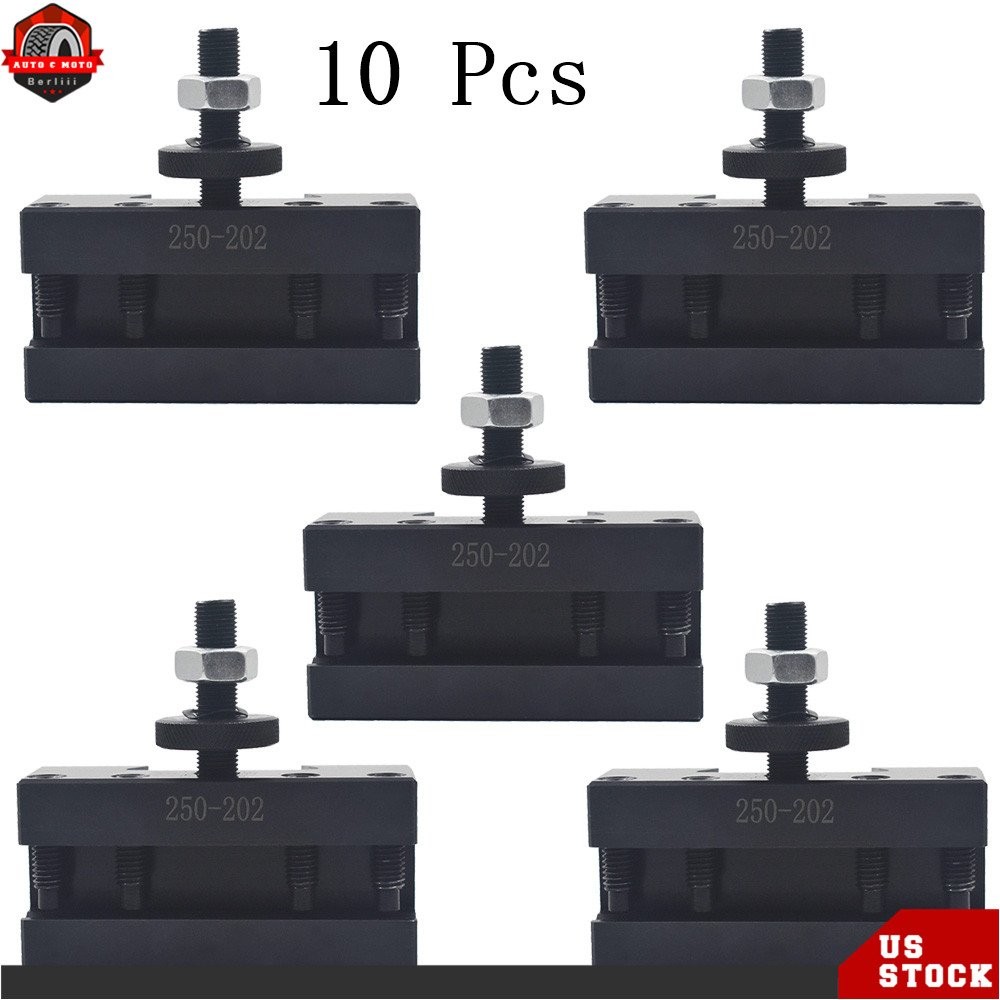 10Pack BXA 250-202 #2 Quick Change Turning Facing & Boring Tool Post Holder