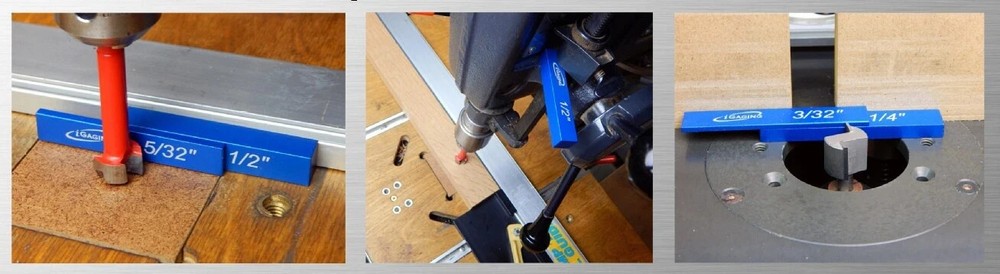 iGAGING PRECISION SETUP BLOCKS SET (15 PIECEs) *SOLID ALUMINUM* + CASE