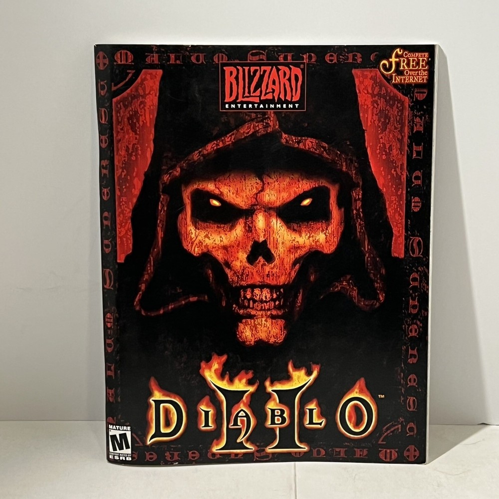 Diablo II (Blizzard, 2000) Game Manual ONLY