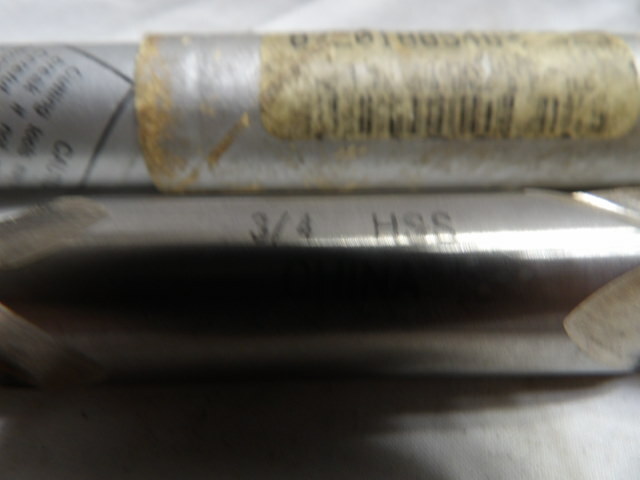 Double 3/4" End Mill 4F HSS