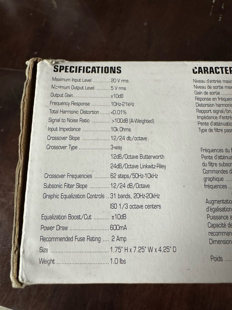 Rockford Fosgate 3SIXTY.1 Interactive Signal Processor