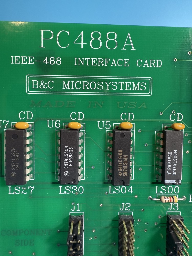 B&C Microsystems PC488A IEEE-488 Interface Card REV-3