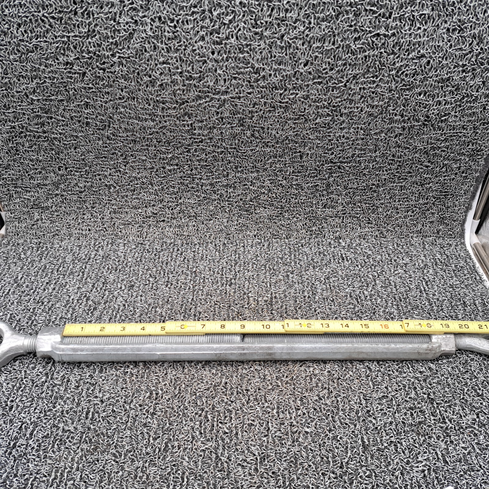 Turnbuckle 7/8 X 18, Jaw X Eye, Hot Dipped Galvanized