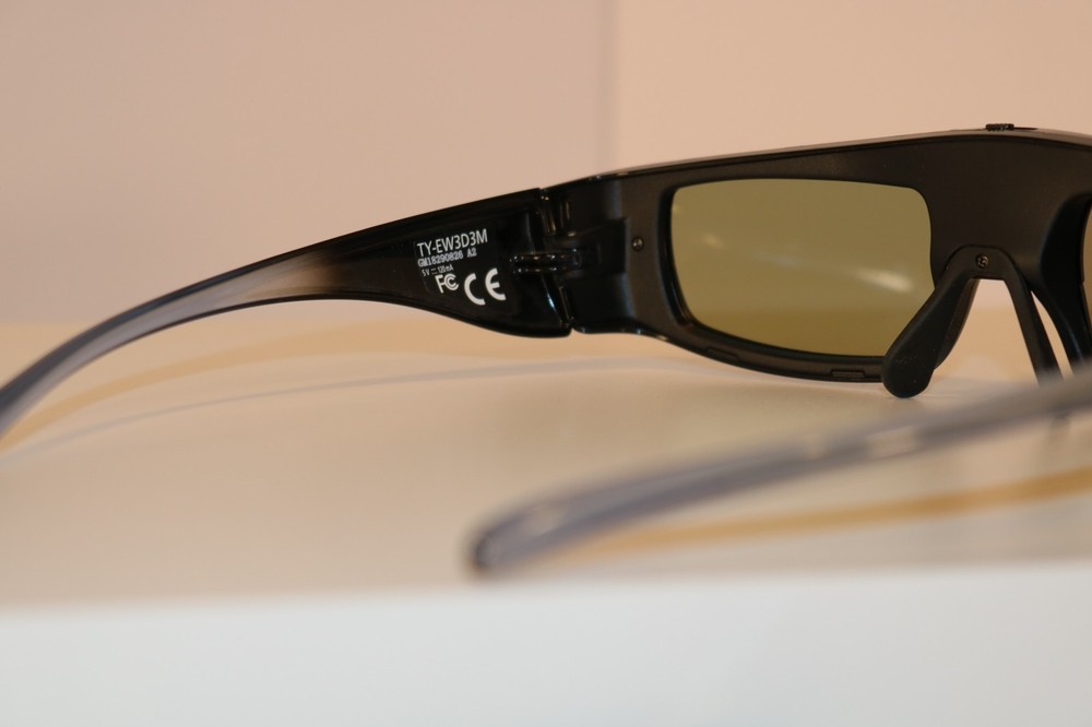 Panasonic TY-EW3D3M - Active 3D Glasses - BATTERY DEAD / LIGHTLY USED