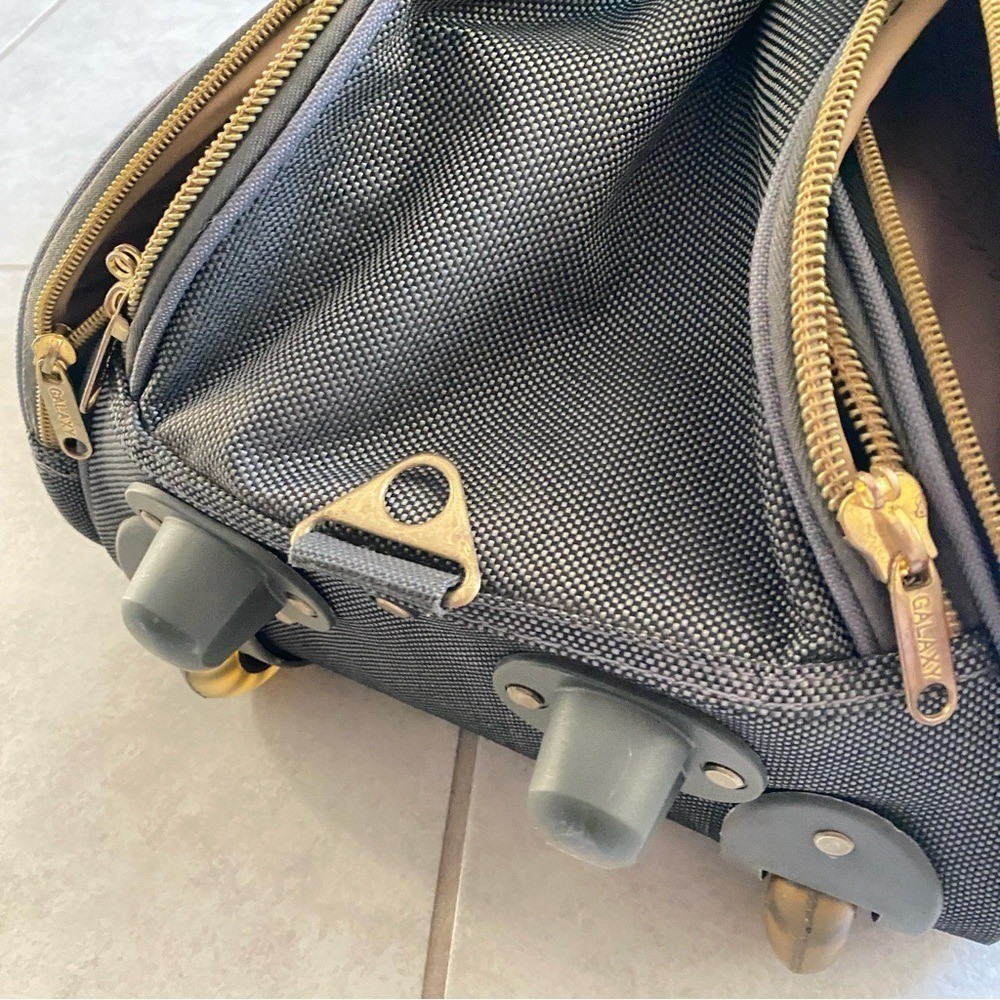 GALAXY GREY DUFFLE TROLLEY BAG