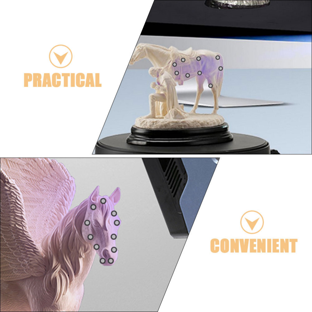 50 Sheets Scanning Marker 3D Scanner Reference Reflective Point Markers