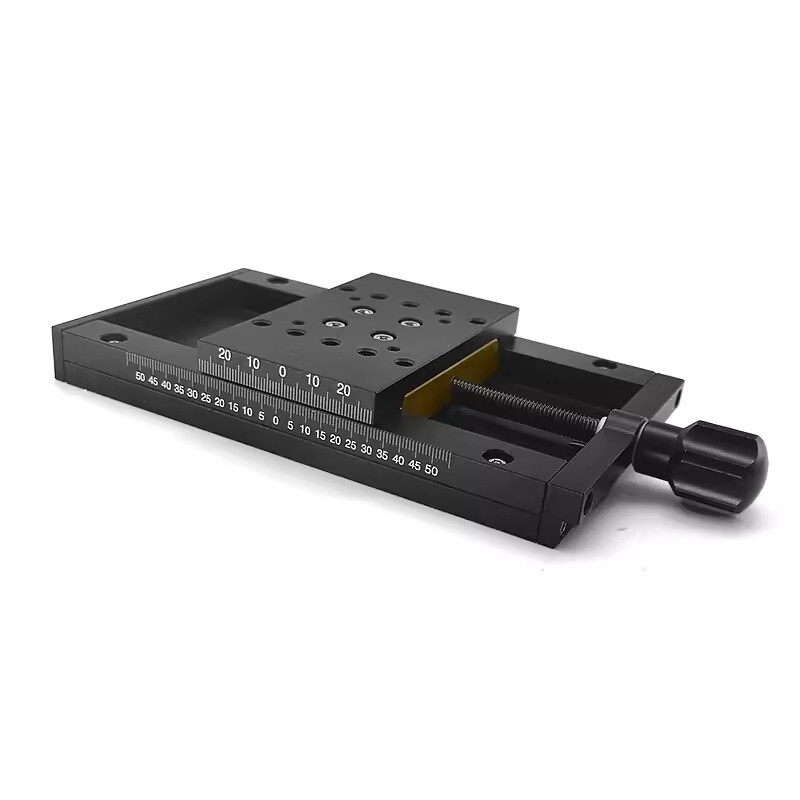 100MM Wide Manual Dovetail Displacement Table Displacement Table X-axis Table
