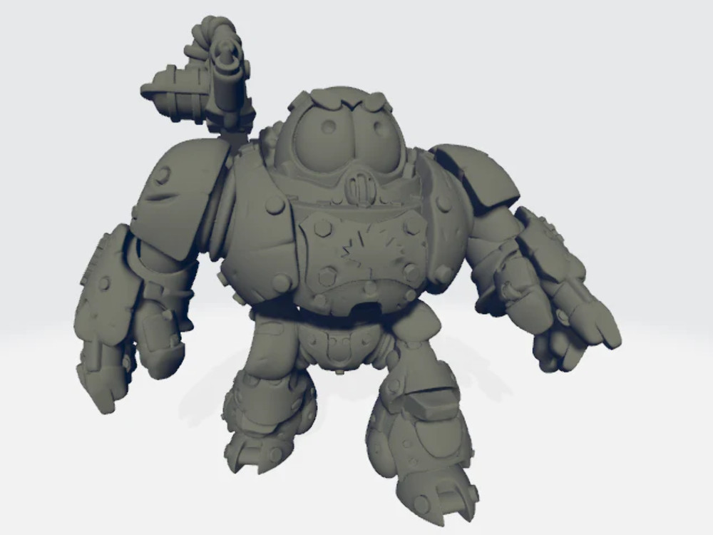 Grimdark Cuteness - Castellabot #2