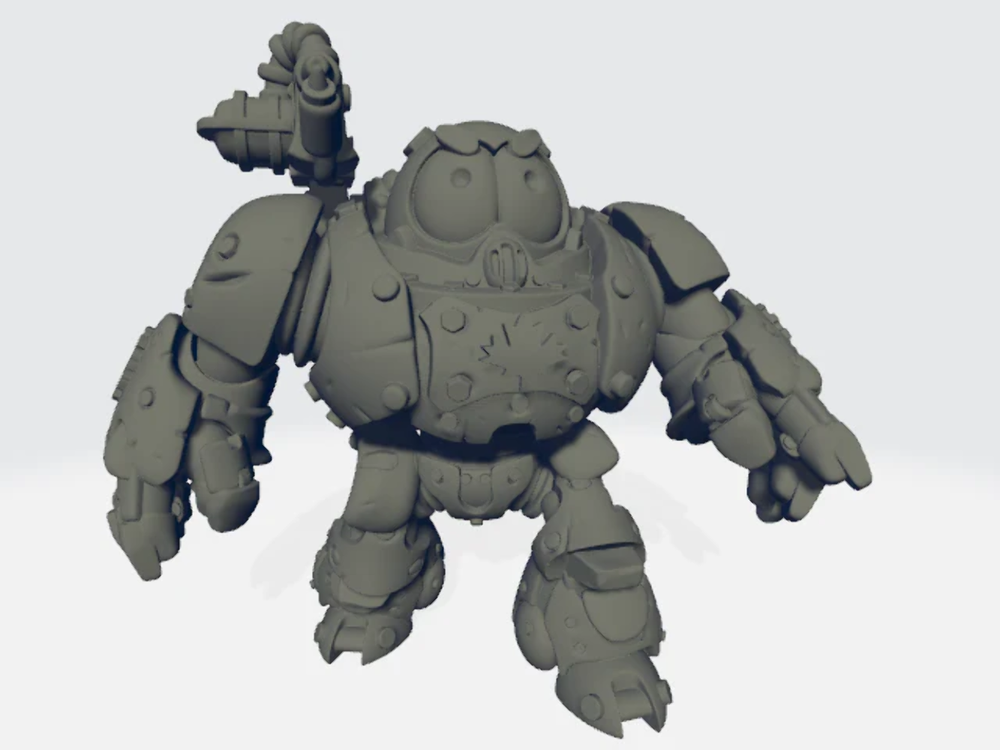 Grimdark Cuteness - Castellabot #2