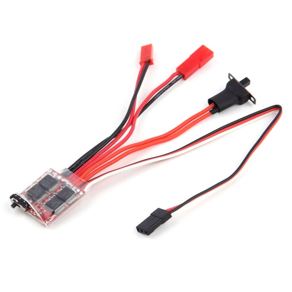20A/30A Brush ESC Forward Reverse Bidirectional Speed Controller for RC Boat Car