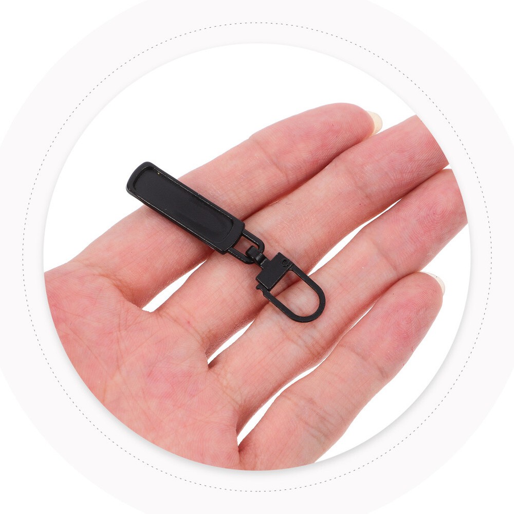 10 Pcs Zipper Tag Head Box School Bag Accessories Replacement Pull