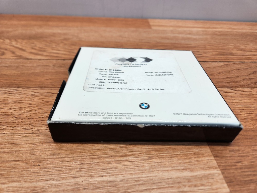 ✅ 97-03 OEM BMW E39 528 On Board Navigation System User Guide