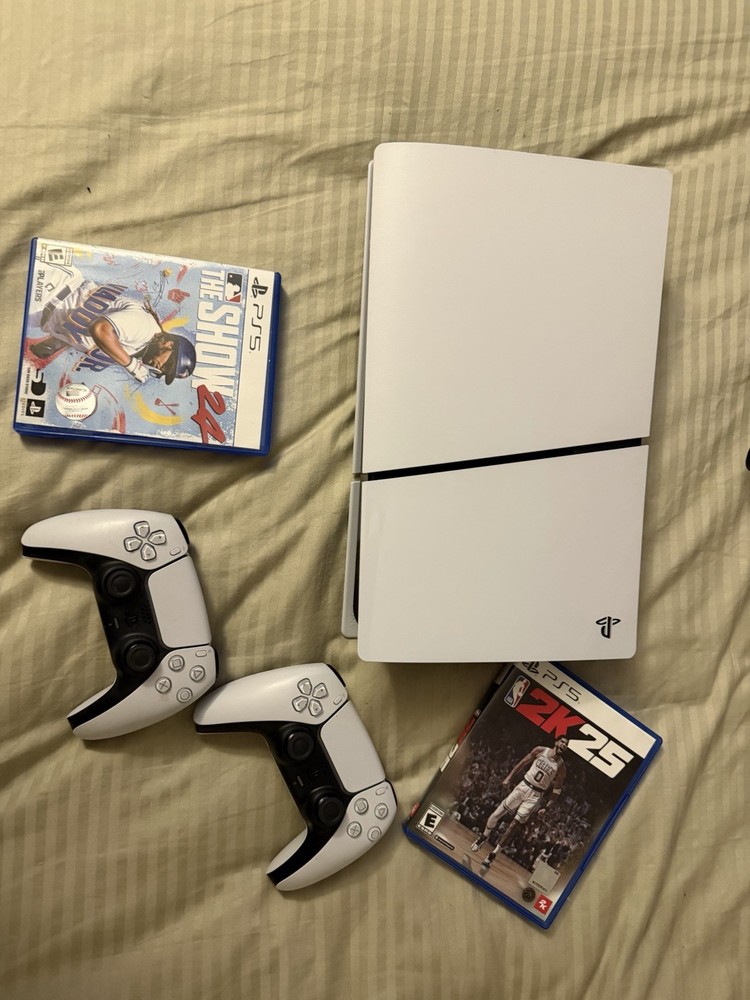 Sony PlayStation 5 Console Bundle with Controllers and Games