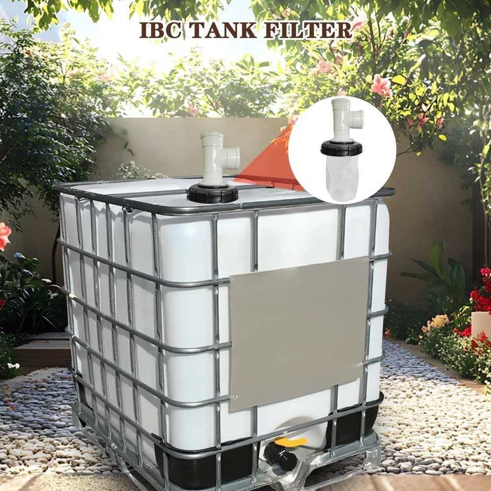 2PCS IBC Lid Filter Nylon Screen Water Tank
