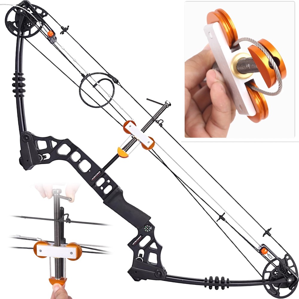 Compound Bow Press Archery Ratchet Bow Press Portable Universal Compound Bows...