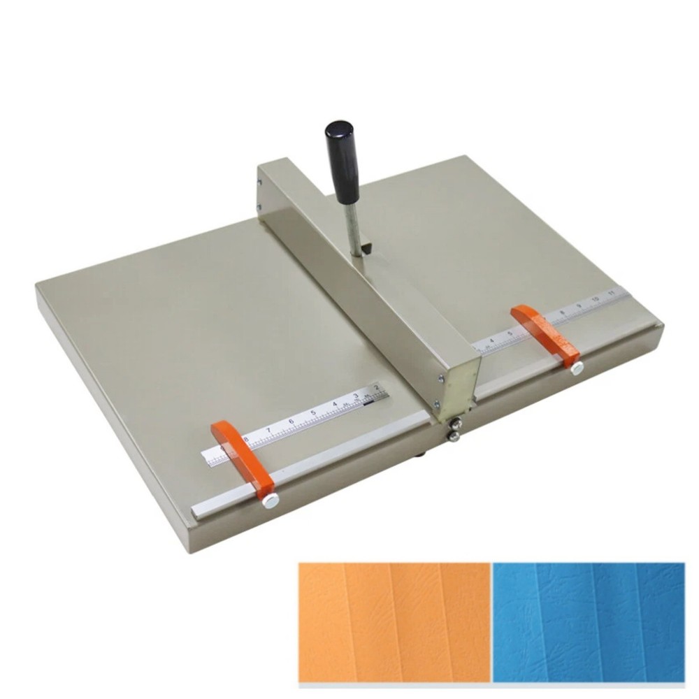 14 inch Paper Creasing Machine Precise Scale Creaser Scoring Indenting Machine