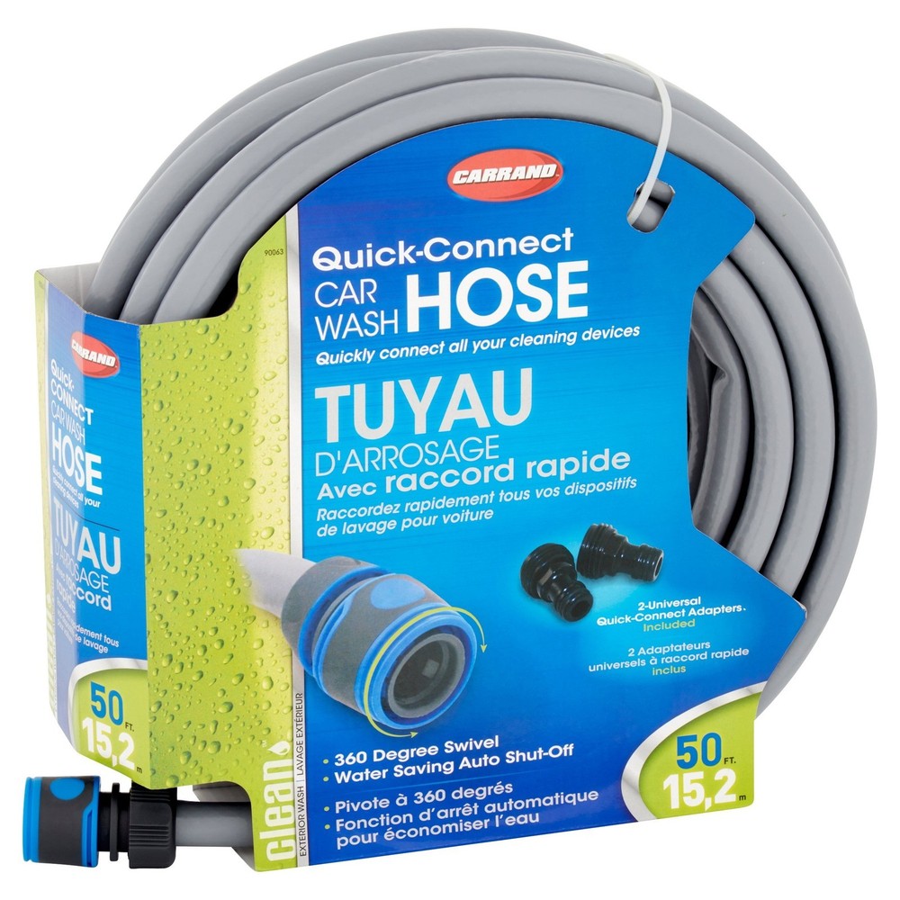 Quick-Connect 50 ft Car Wash Hose