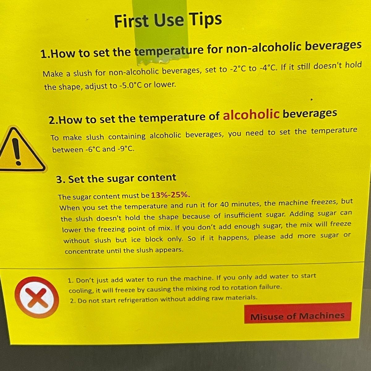 VEVOR X-150 Slush Machine B250110086*