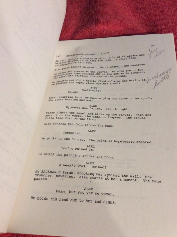 ORIGINAL SCRIPT DREAM LOVER PETE SHANER SECOND DRAFT DECEMBER 1991
