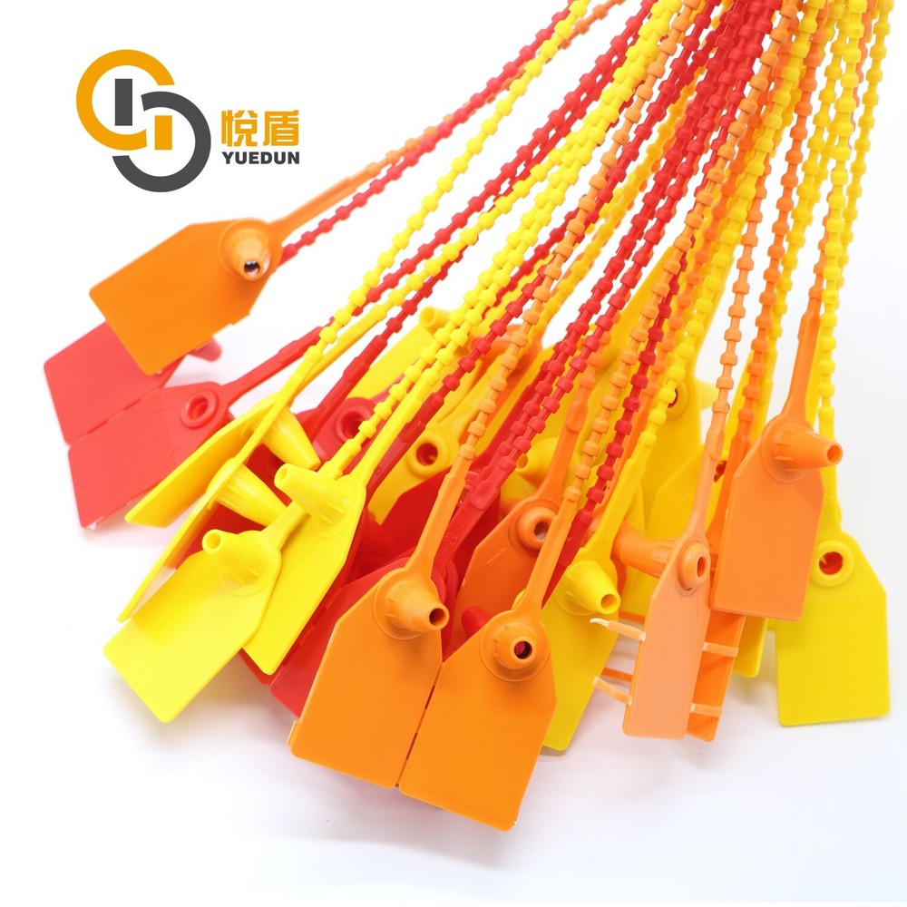 400 mm Pull-Tite Plastic Security Seals Disposable Signage Numbered - 50 pcs