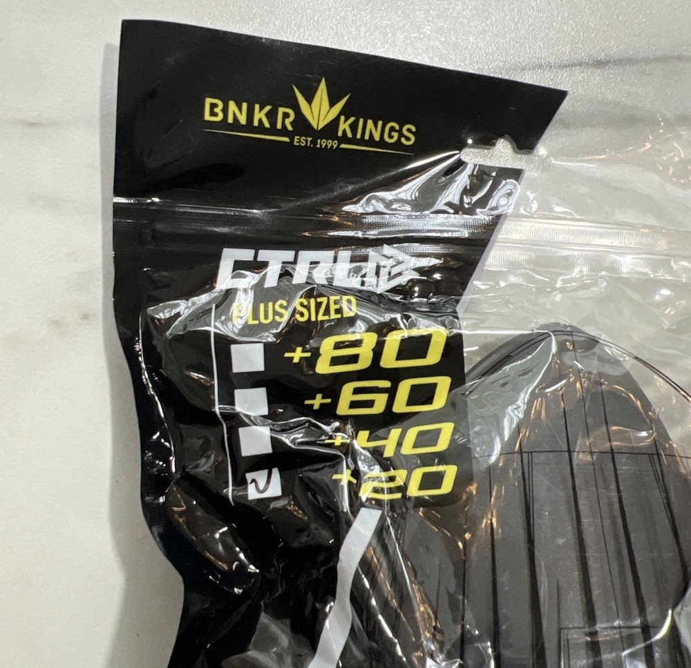 NEW Bunker Kings BK CTRL Plus Sized +20 Top Shell - Black