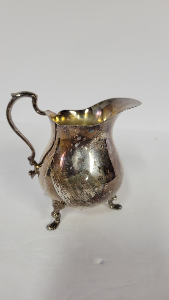 Towle EP Footed Silverplate Creamer Pitcher Container - Marked 43314