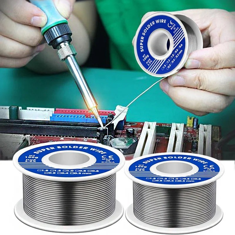 New 63/37 tin/lead Rosin Core Solder Wire 0.8mm Soldering welding FLUX 2.0% USA