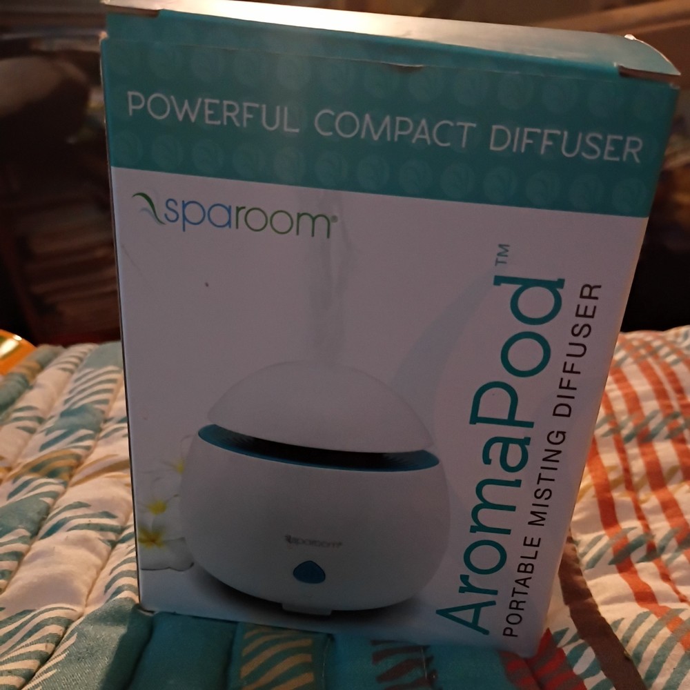 Sparoom Aromapod Misting Diffuser with Auto Safety Shut-Off Feature