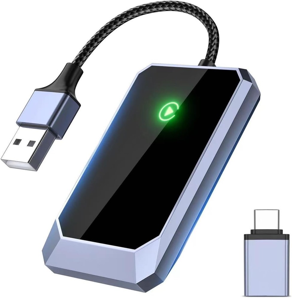 Wireless Carplay Adapter, Converts Wired to Wireless carplay Adapter for iPhone,