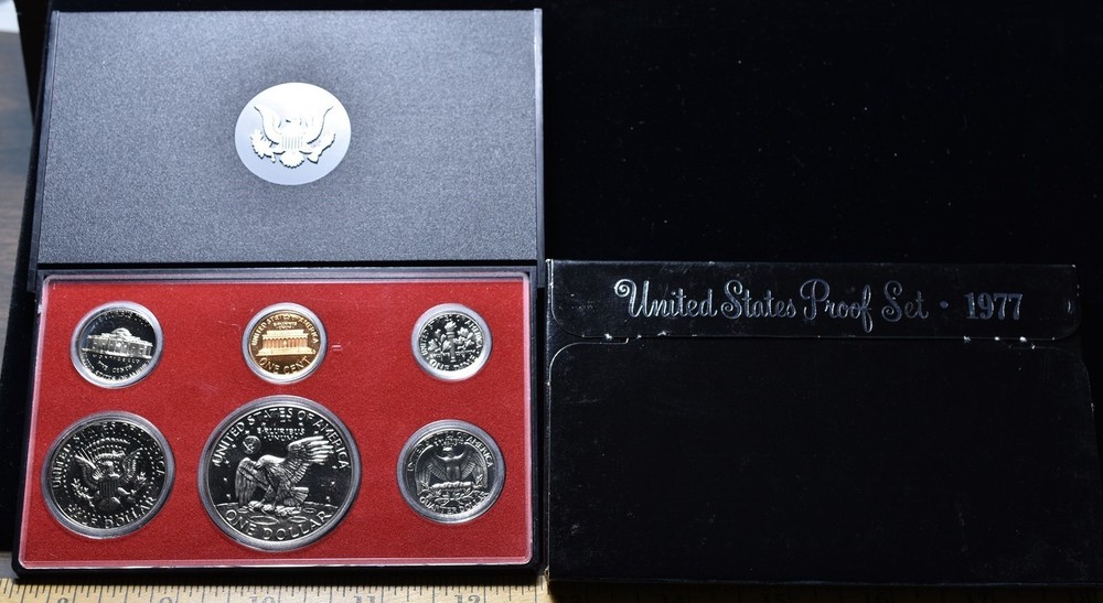 1977-S U.S. Mint Proof Set 5 Coins - Pristine Hand Picked Set