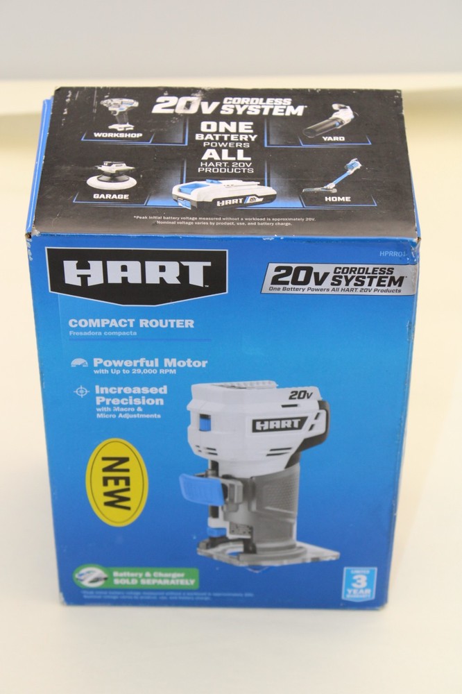 Hart HPRR01 20V Compact Router Tool Only - SEALED
