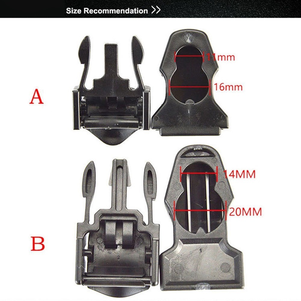Diving Fin Strap Buckles Dive Fin Flippers Plastic Release Replacement