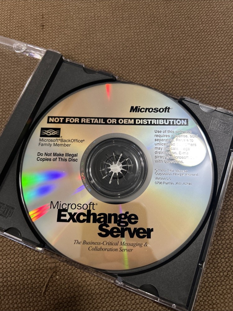 Microsoft Exchange Server DVD