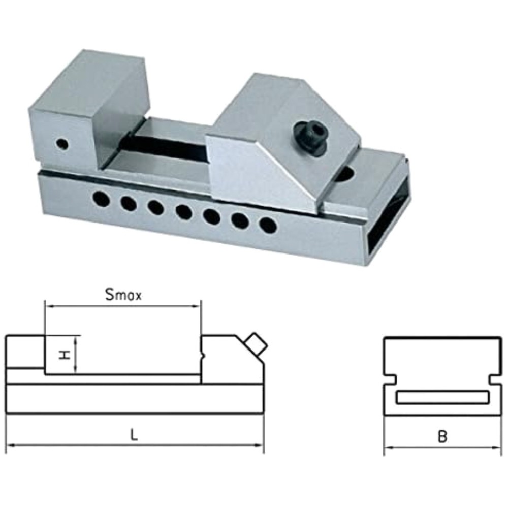 Precision Grinding Mini Insert Vise Toolmaker