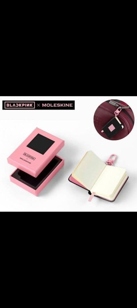 ! BLACKPINK x MOLESKINE Mini Notebook
