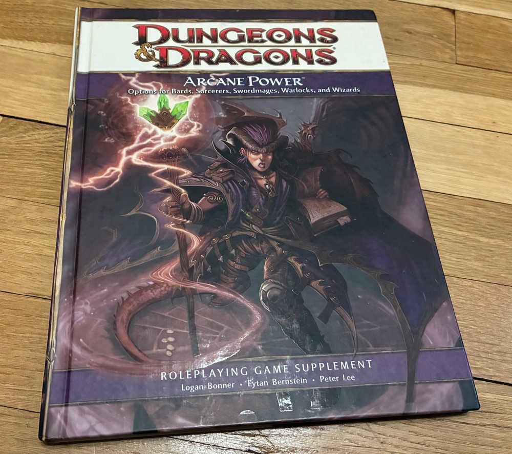 Dungeons & Dragons: Arcane Power HC 4e Original