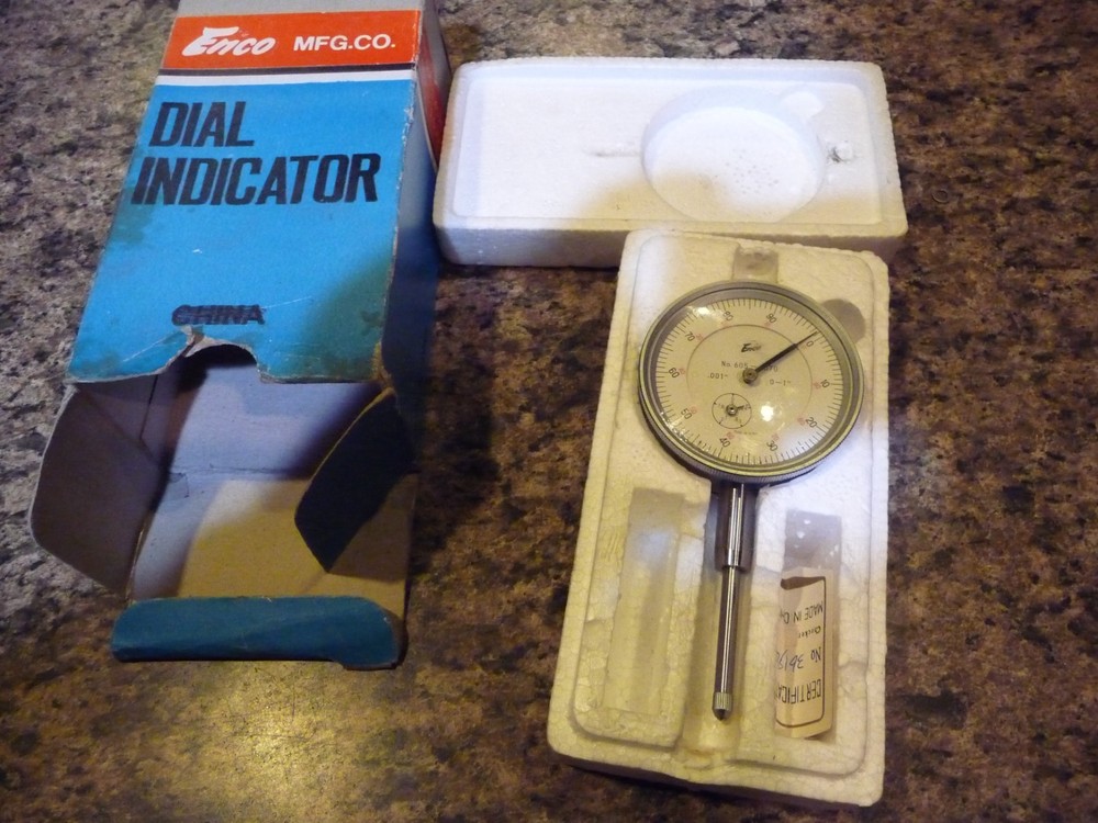 Enco Dial Indicator 001" - 1" Model # 605 4070