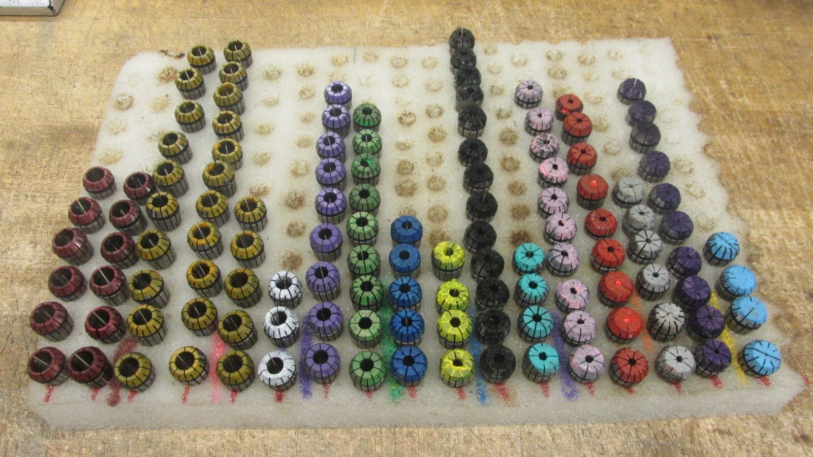 ER16 Collet Select Size from Drop Down List