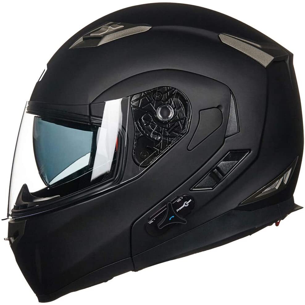 ILM Used Bluetooth Modular Full Face Motorcycle Helmet 6 Riders Group Inter 953P