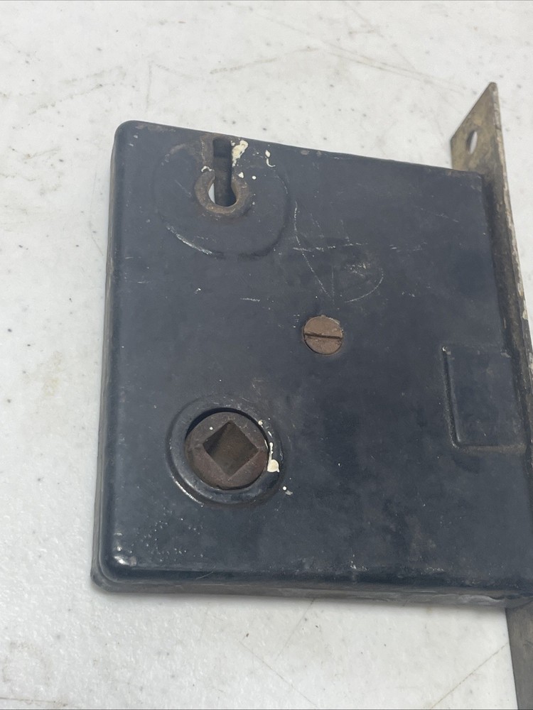 Vintage Door Latch Mortise Lock Solid Heavy No Key