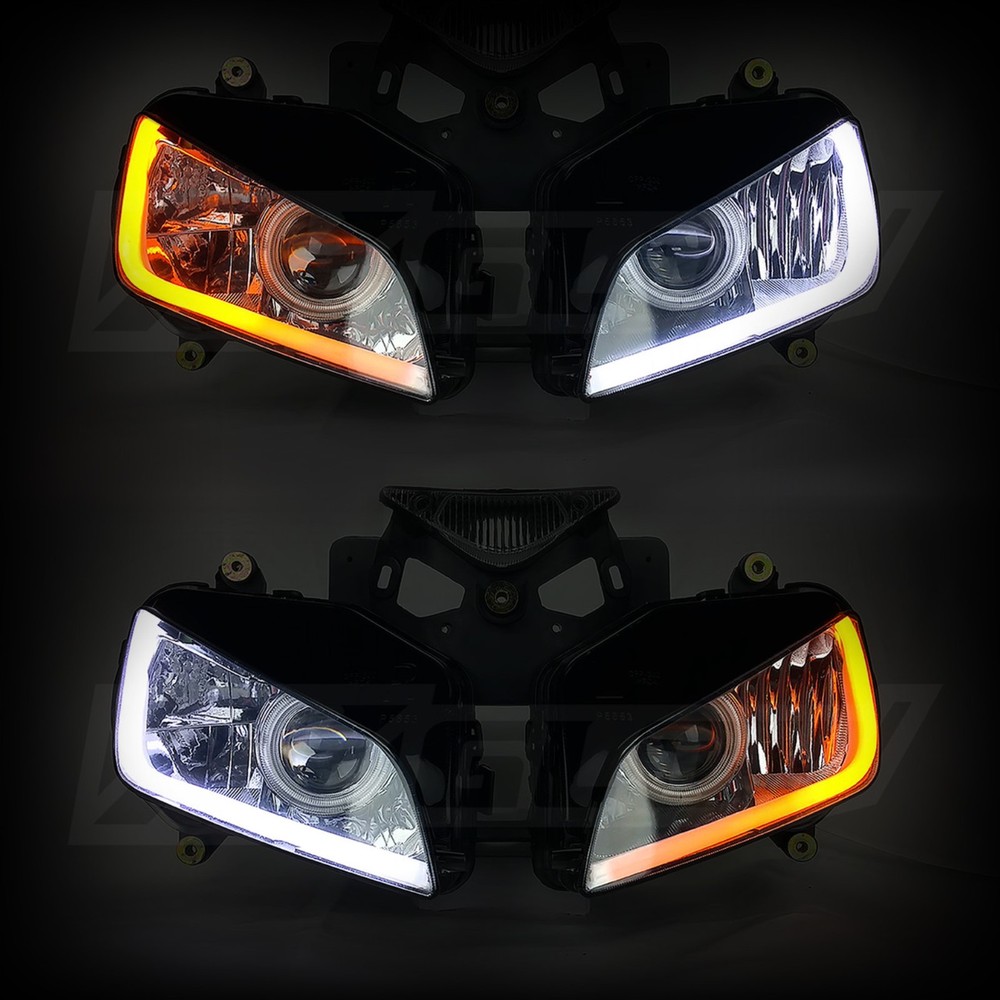 XK Glow 24" Sequential Switchback Strips w/ DRL & Turn Signal for Headlights