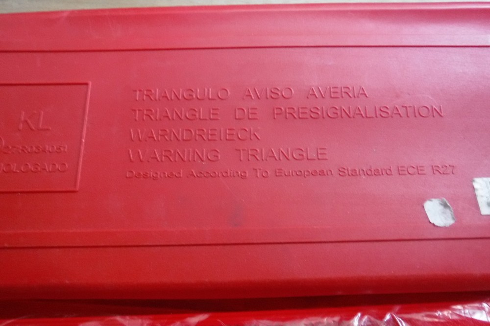 Homologado Foldable Warning Triangle