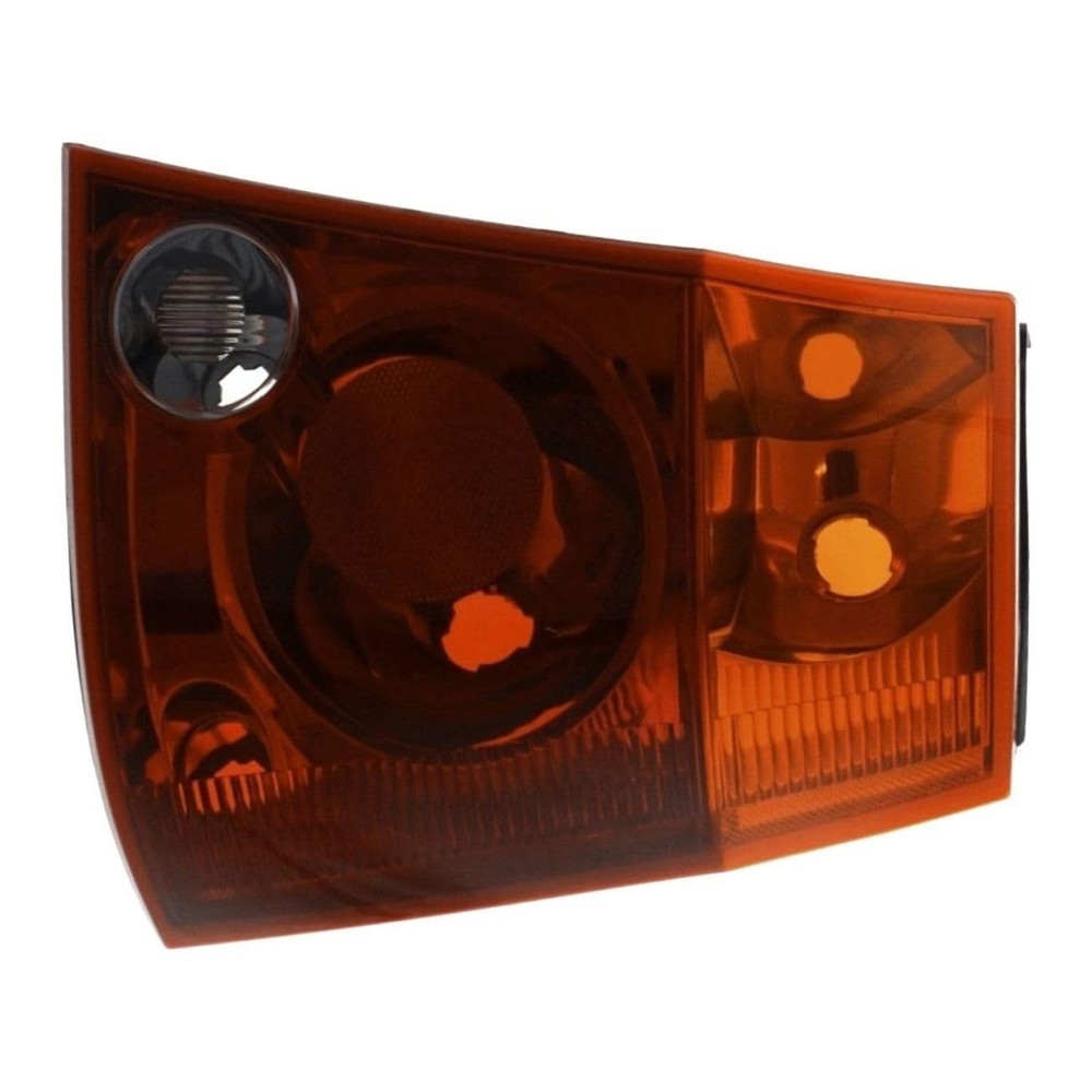 Passenger Side Tail Light Without Bulb Pacifica 2004-2008 Red Clear Amber