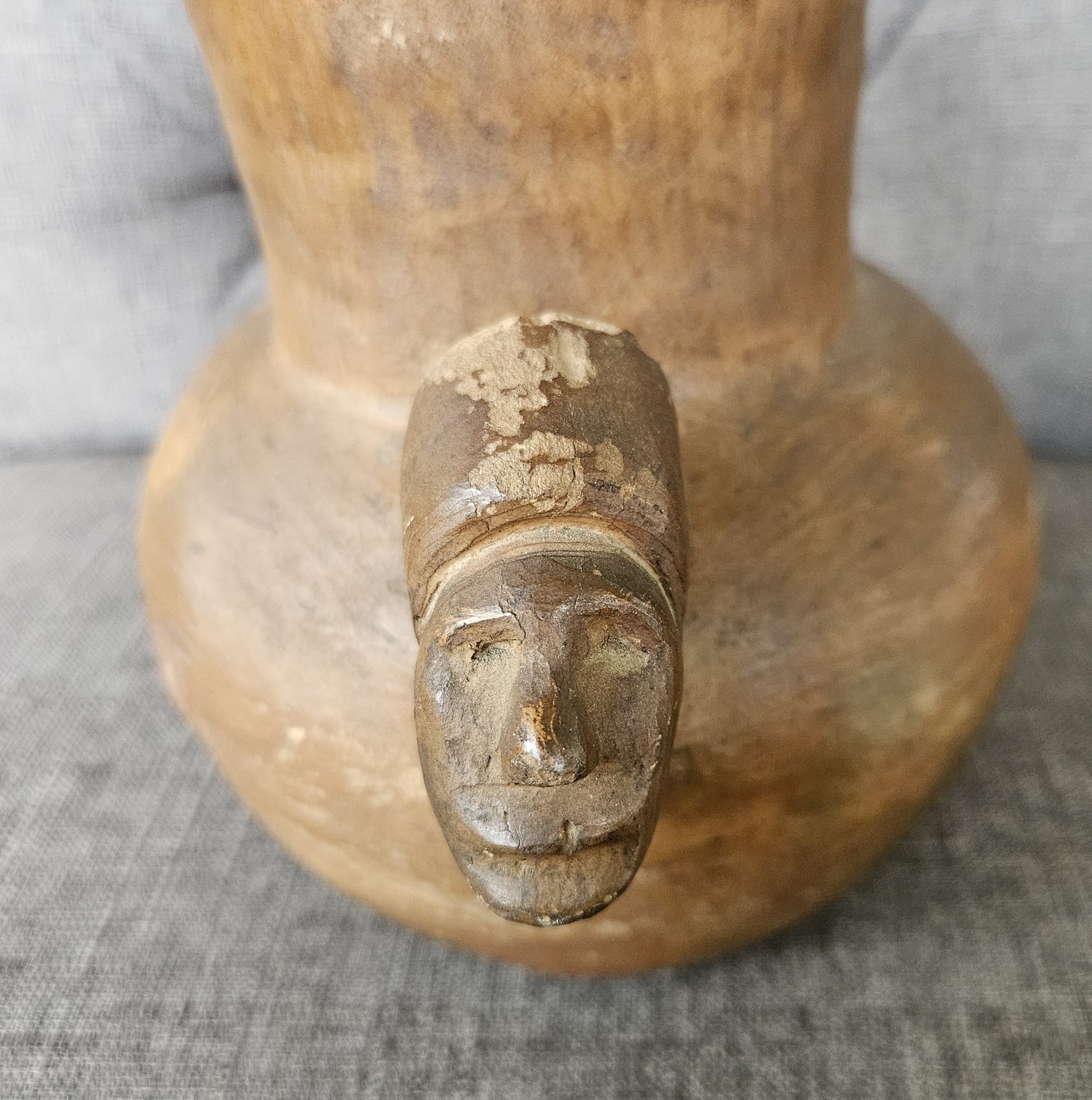 Catawba indian pottery, Unsigned Hagler Head