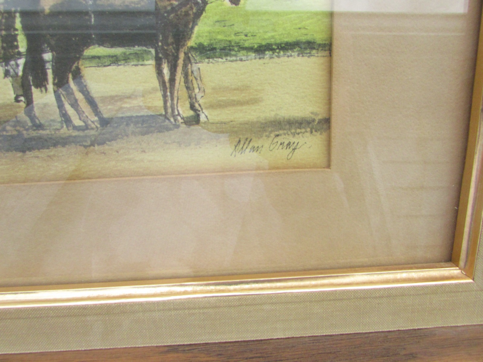 Vintage 1976 Bicentennial Prints by Allan Gray- Toll Gate House / Paw Paw Tunnel