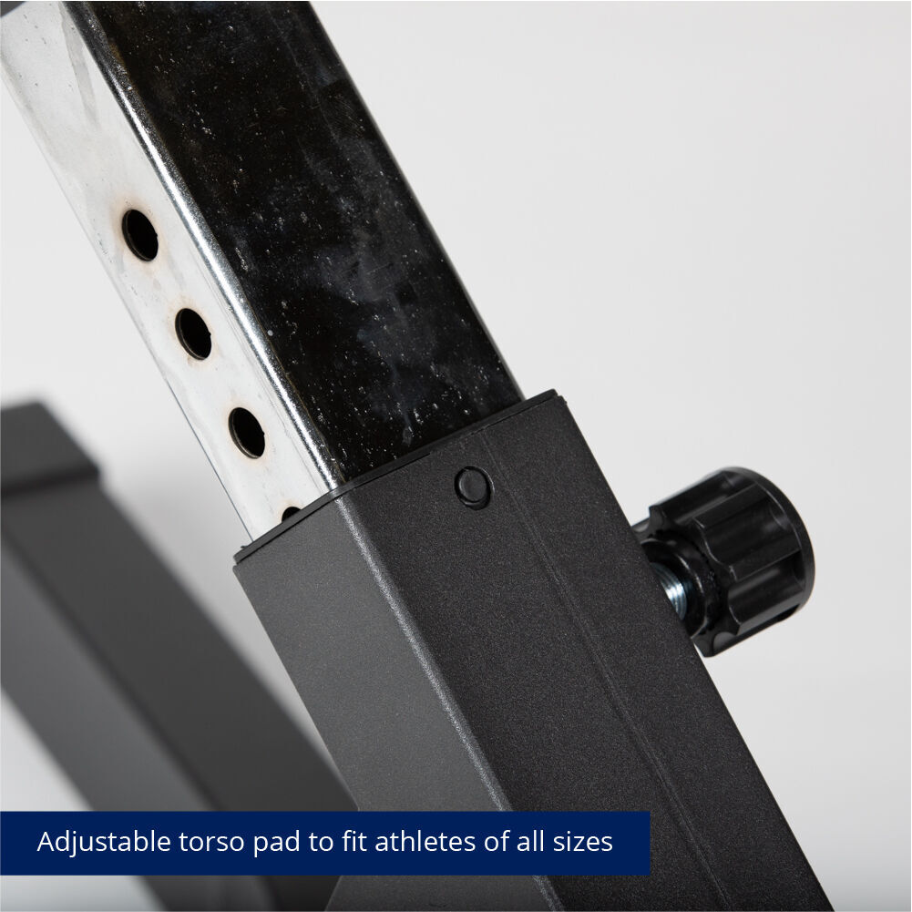 Titan Fitness Back Hyperextension, Adjustable Roman Chair Bench