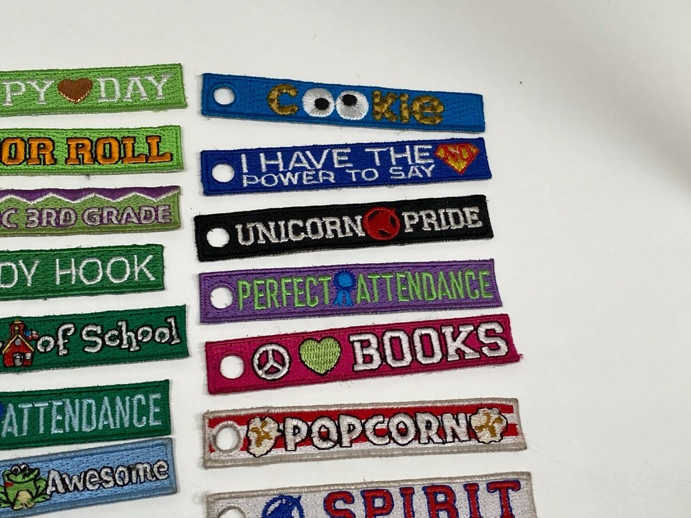 48 Teacher Student Principal Backpack Zipper Pull Swag School